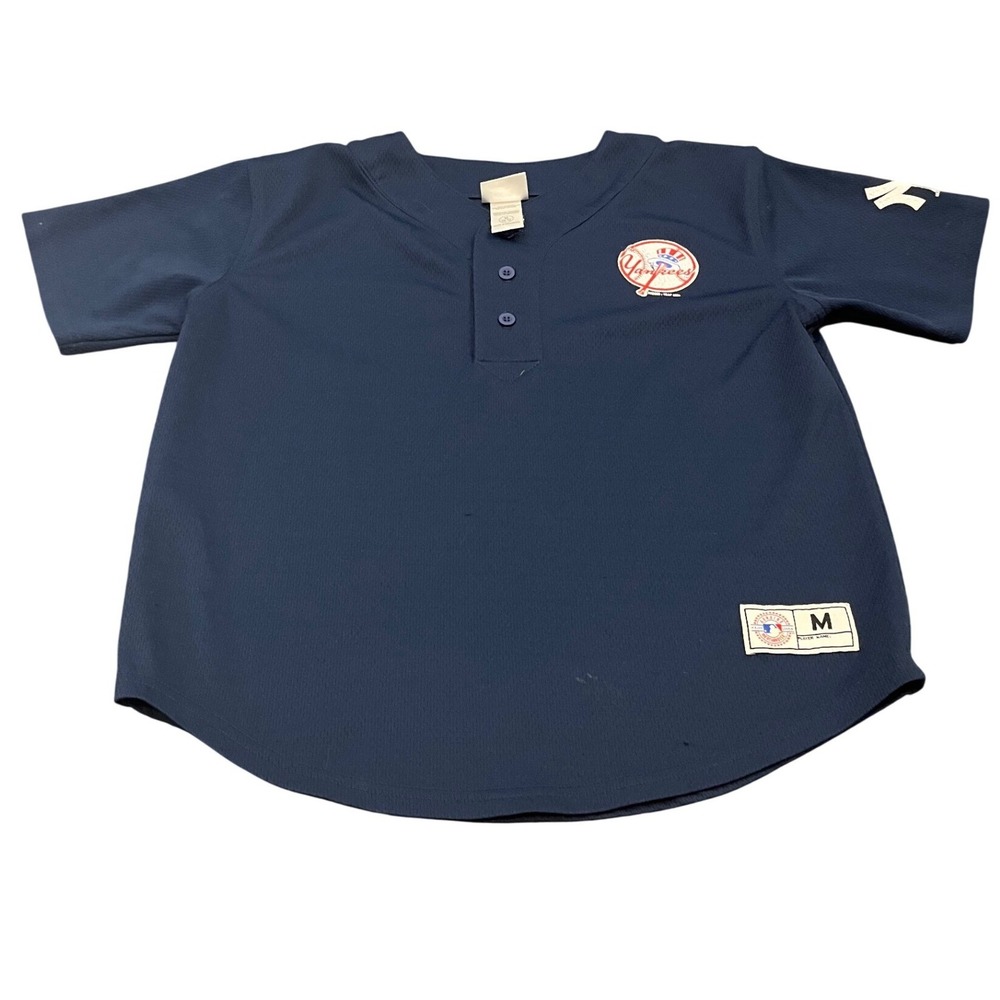 Genuine Merchandise MLB New York Yankees Jersey Youth M Navy Blue Matsui 55